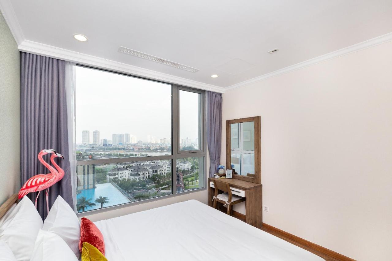 Hoasun Boutique Apartment - Vinhomes Central Park 호치민 외부 사진