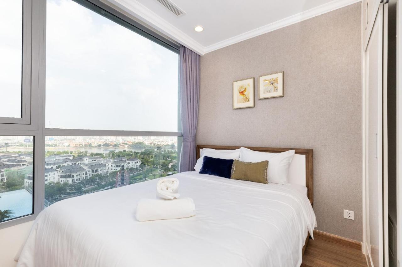 Hoasun Boutique Apartment - Vinhomes Central Park 호치민 외부 사진